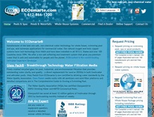 Tablet Screenshot of ecosmarte.com